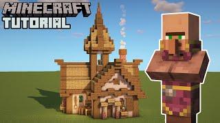 Minecraft - Cleric's House Tutorial (Villager Houses)