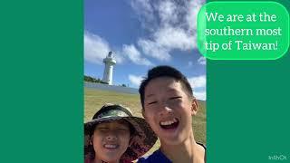 Travel with family to Kenting, Taiwan #kids #train #bus #eluanbi #national park #snorkeling