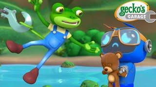 Hold On, Blue! Rescue Mission | Gecko's Garage | Trucks For Children | Cartoons For Kids