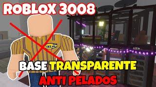 BASE TRANSPARENTE Para ENGAÑAR A Los PELADOS En SCP-3008 (Roblox)