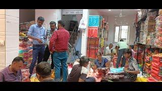 SAREE KE SABSE BADE WHOLESALER MKT (SUMIT JAIN) ARIHANT TEXTILE ONLINE ORDER= 8860428556,9311222453