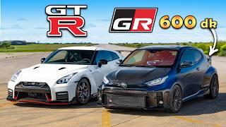 GR Yaris 630 dk v GT-R NISMO: DRAG RACE