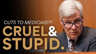 Sen. Whitehouse Sounds the Alarm on "Cruel and Stupid" Threats to Medicaid