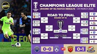 🟣 [LEG 1] AFC Champions League Elite Round of 16 Results 2024/25 - Buriram United vs JDT