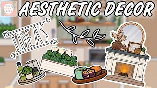 AESTHETIC DECOR IDEAS  TOCA LIFE WORLD 