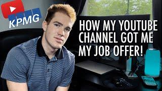 How My YouTube Channel Got Me My Big 4 Job Offer!