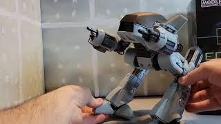 ED-209  Robocop Model Kit review assembled! Good Smile Company Figure Moderoid