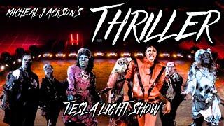 TESLA LIGHT SHOW | MICHAEL JACKSON'S THRILLER