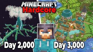 I Survived 3,000 Days in Hardcore Minecraft Survival [MOVIE]