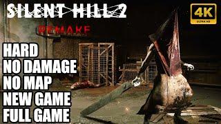SILENT HILL 2 REMAKE - HARD / NO DAMAGE /Leave Ending Gameplay Walkthrough 4K FULL GAME
