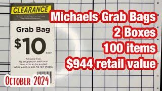 Michaels Grab Bag Unboxing | October 2024