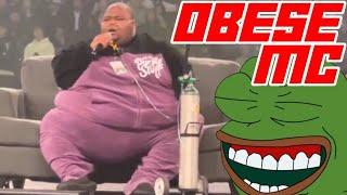 800lbs Rapper Performs Seated on Couch while Connected to Oxygen tank