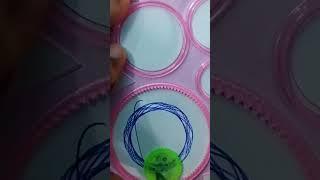 Fabulous Spirograph design to learn #shorts #shortsvideo #viral #trending Canvassing Passion