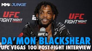 Da'Mon Blackshear 'Desperately' Wanted Win After Training With Michael Chandler | UFC Vegas 100