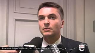 Sicurezza dei petrolchimici, Rixi: "sta al Governo intervenire"