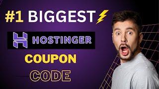 Hostinger Coupon Code | MAXIMUM Hostinger Promo Code Discount