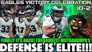 WOW! Eagles Victory Celebration: ELITE Defense  Saquon Barkley GOES OFF!  Dejean DESTROYS HENRY