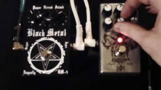 Nikita Effects Rectifier - Dragonfly Effectors Black Metal BM-1 - BASS DEMO