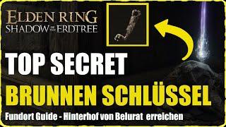 Elden Ring Schlüssel zum Brunnenboden Lösung Shadow of the Erdtree Horntalisman der Immunität +2