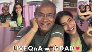 Fathers Day Live With Dad !! live QnA  #qna #fathersday
