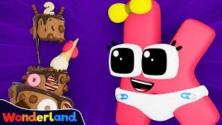 Wonderland: Alphabet Babies in Wonderland | - ake Word Family | Lowercase Letters