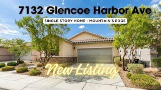 [Las Vegas Real Estate] 7132 Glencoe Harbor - Single Story home (Mountain's Edge)