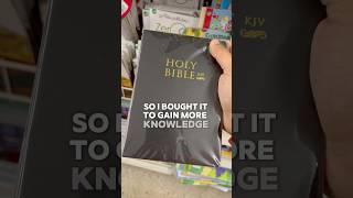 I Bought A Bible & This Is What Happened