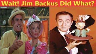 The Life of Jim Backus Thurston Howell III Gilligan's Island