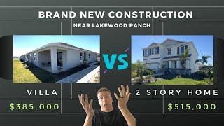 Brand New Homes Under $500k | New Construction Home Tour in Bradenton Florida | Coddington