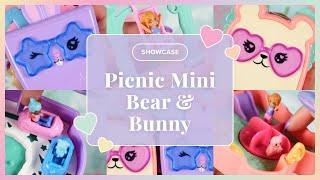 SHOWCASE Polly Pocket Picnic Mini: Cutie Bear & Bunny Carnival