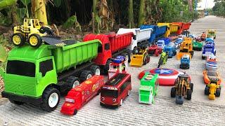 Mobil Truk Tronton Panjang Penuh Mobil Mobilan Rc Truk Oleng Mobil Balap Excavator Kereta Api