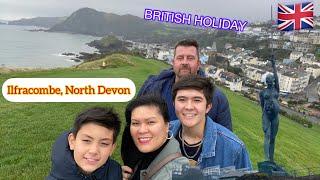 Visit to the SEASIDE TOWN of ILFRACOMBE, DEVON! British family holiday vlog