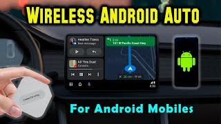 Wireless Android Auto Adapter 2023   Cheer Driving   UNBOXING REVIEW