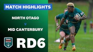 RD 6 HIGHLIGHTS: North Otago v Mid Canterbury (Heartland Championship 2024)