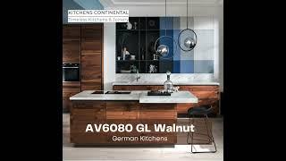 Embrace Natural Warmth & Luxury with the AV6080 GL Walnut #kitchen | #kitchenrenovation #finchley