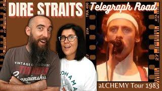 Dire Straits - Telegraph Road (Live) (REACTION) with my wife