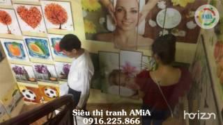 Một ngày làm việc của nhân viên siêu thị tranh AmiA