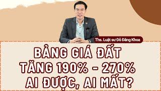 Tăng 190% - 270% - Bảng giá đất Hà Nội mới nhất áp dụng thế nào?