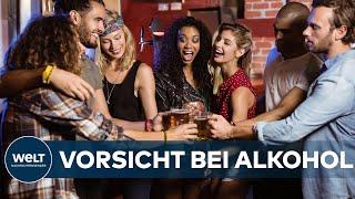 ABSTINENZ GEFORDERT: Finger weg vom Alkohol! Studie empfiehlt unter 40-Jährigen kompletten Verzicht