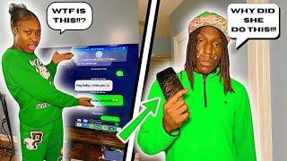 She Thought I Was CHEATING And LOST IT‼️ ( TEXTING PRANK GONE WRONG )
