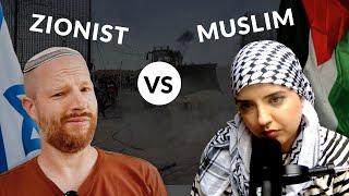 ZIONIST VS MUSLIM ON GAZA DEBATE  - IT GETS HEATED