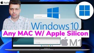 How to Install Windows 10 on an M1 Mac with UTM || RUN Windows 10 On Mac  Apple Silicon (NEW)