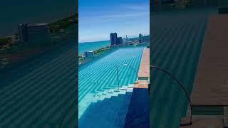 Rooftop Views of Jomtien Beach Thailand #shorts