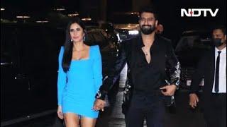 Katrina Kaif And Vicky Kaushal Walk Into Karan Johar's Party Holding Hands