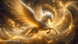 528Hz PEGASUS • UNLOCK ABUNDANCE, MIRACLES, LOVE & HEALTH • MIRACLE FREQUENCY