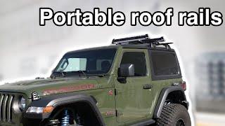 Installing the most versatile Roof rack | Mopar Roof Rails and Thule Ski Rack