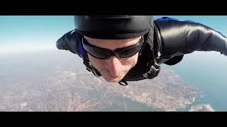 Theta and Gopro Wingsuit flight