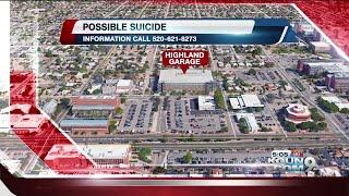 UA police investigating a possible suicide at Highland Garage