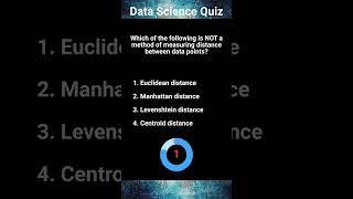 Data Science Quiz No 14 -  #datascience #machinelearning