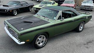 Test Drive 1969 Plymouth Barracuda V8 $30,900 Maple Motors #2737-1